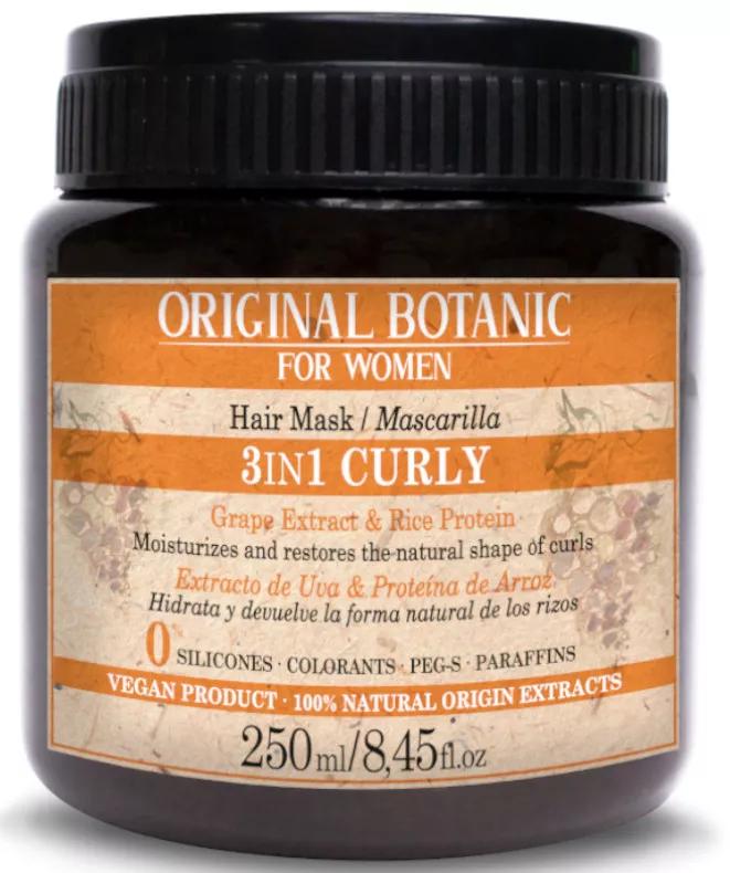 Original Botanic For Women 3 in 1 Curly Method Mask 250 ml