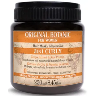 Original Botanic For Women 3 in 1 Curly Method Mask 250 ml