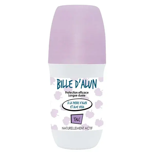 Déo Alun Déodorant Roll On Bille d'Alun Talc 75 ml