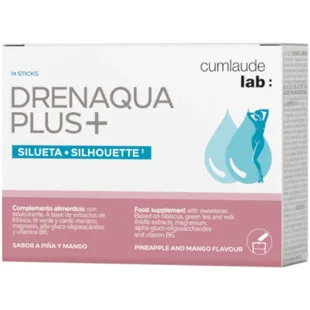 Cumlaude Lab Drenaqua Plus+ 14 Sticks Saveur Ananas et Mangue