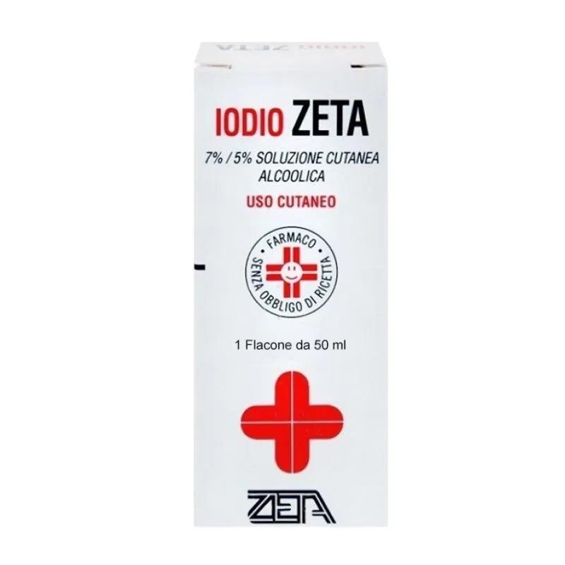 Iodio Zeta 7%-5% Soluzione Cutanea Alcoolica 50 ml