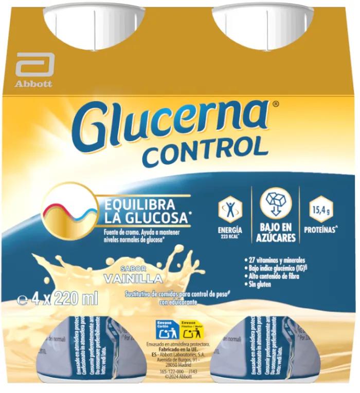 Glucerna Control Vaniglia 4x220 ml