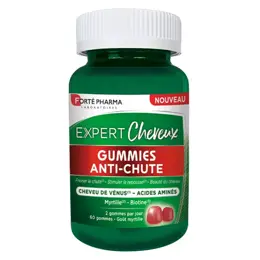 Forté Pharma Expert Anti Chute de cheveux & Beauté des cheveux 60 gummies