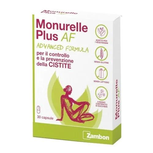 Monurelle Plus AF Dispositivo Medico per la Cistite e Infezioni delle Vie Urinarie 15 Capsule