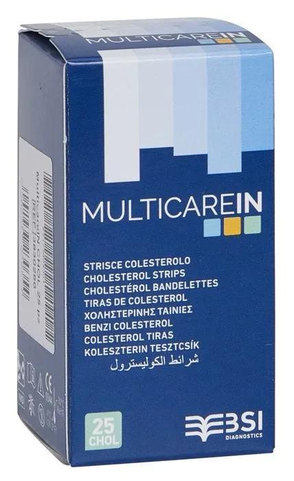 Multicare In Strisce Reagenti Misurazione Glucosio 50 Strisce