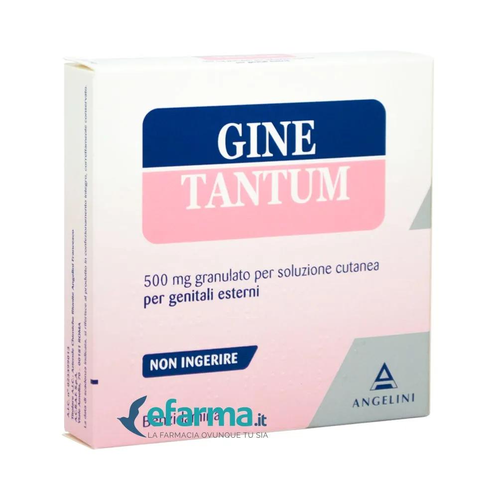 Ginetantum Granulato 500 mg Benzidamina cloridrato 10 Bustine Vaginali