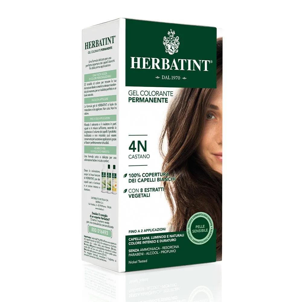 Herbatint Tintura Capelli Gel Permanente 4N Castano 150 ml