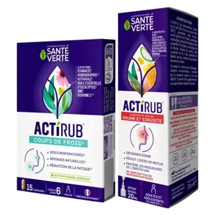 Santé Verte Pack Actirub Coups de Froid compresse