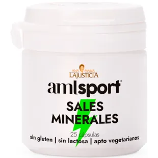 Ana Maria Lajusticia Amlsport Sais Minerais 25 Cápsulas