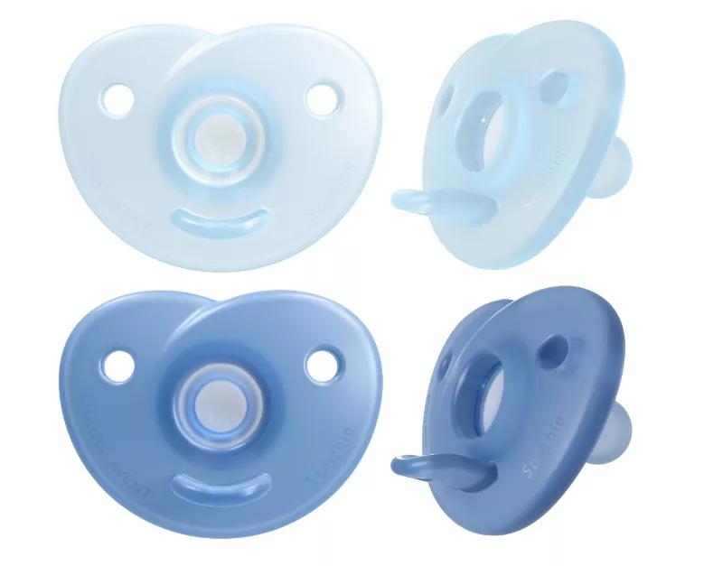 Avent  Chupetas Soothie 100% Silicone Hospitalar 0-6m 2 unid.