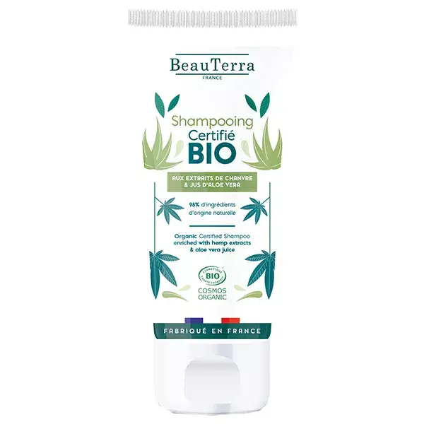 Beauterra Shampoing Chanvre & Aloe Bio 75ml