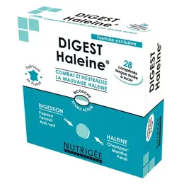 Nutrigée Digest Haleine 28 comprimés à sucer