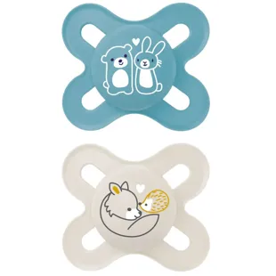 MAM Original Start Pacifier Matte Blue 0-2m 2 pcs