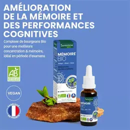 Santarome Bio - Tri Complexe de Bourgeons Mémoire Bio - Flacon de 30ml