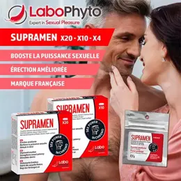 Labophyto SUPRAMEN - stimulant sexuel rapide - 20 gélules