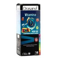 Drasanvi Vitamina D3 Kids 400UI 60 Comprimidos Masticables
