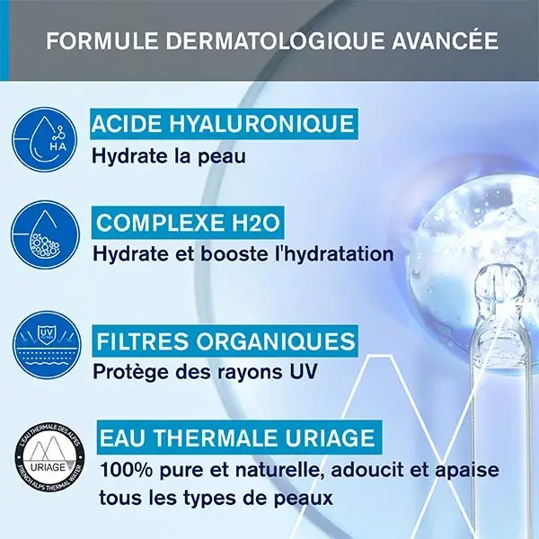 Uriage Eau Thermale Crème d'Eau SPF20 Hydratante 40ml