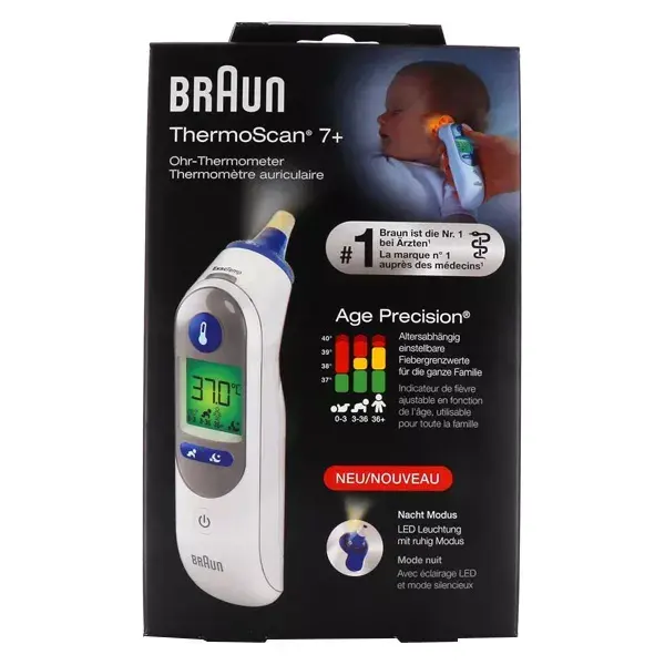 Braun ear thermometer discount