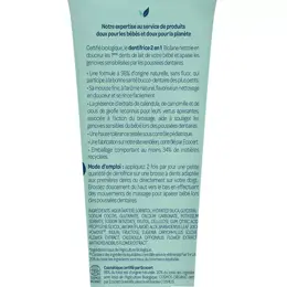 Biolane - Dentifrice Bio - Bébé - Nettoie les 1ères dents - goût fraise - 50 ml