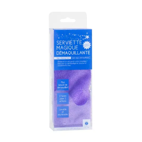 Magic Make-up Remover Towel Violet 