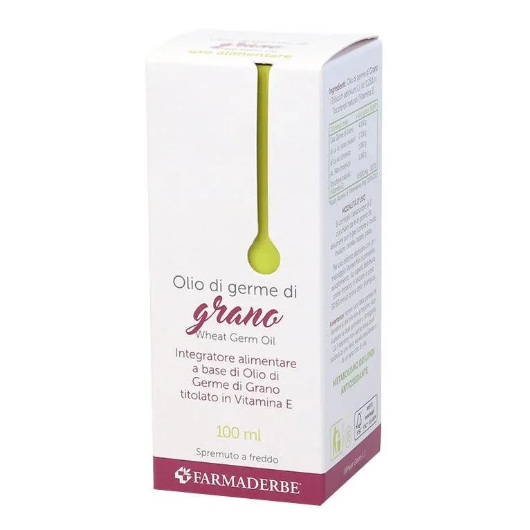 Farmaderbe Olio Alimentare Germe Di Grano Integratore 100 ml