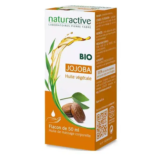 Naturactive Huile Végétale Bio Jojoba 50ml