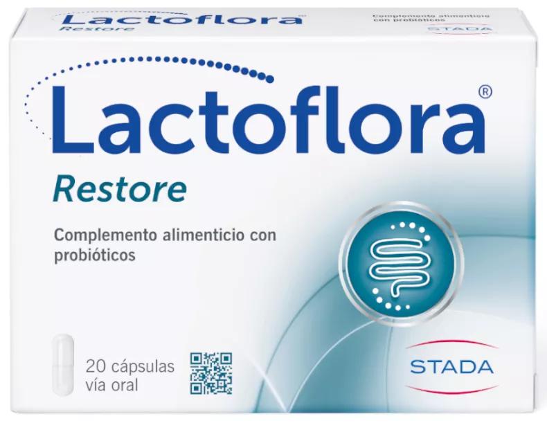 Lactoflora Probiótico Restore Equilibrio Intestinal 20 Cápsulas