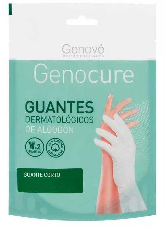 Genove Guantes Dermat Algodón Talla Pequeña