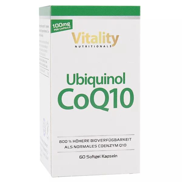 Vitality Nutritionals Ubiquinol 100 mg 60 cápsulas