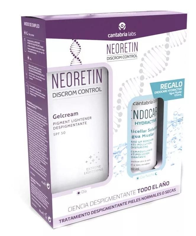 Neoretin Gelcream Despigmentante SPF50 40 ml + Endocare Água Micelar 100 ml