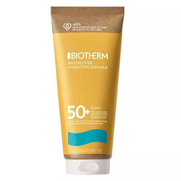 Biotherm Waterlover Lait Solaire Protection Hydratation SPF50+ 200ml