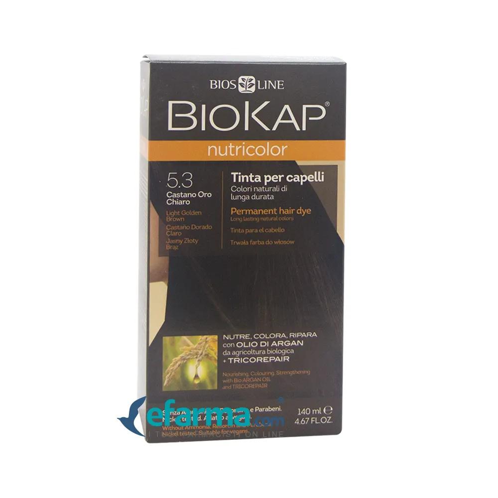 Biokap Nutricolor 5.3 Tinta Per Capelli Castano Oro Chiaro