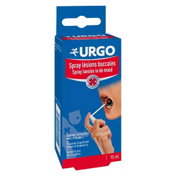 Urgo Visage Spray Lésions Buccales 15ml