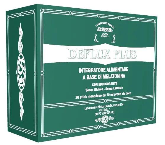 Deflux Plus Integratore di Melatonina 20 Stick