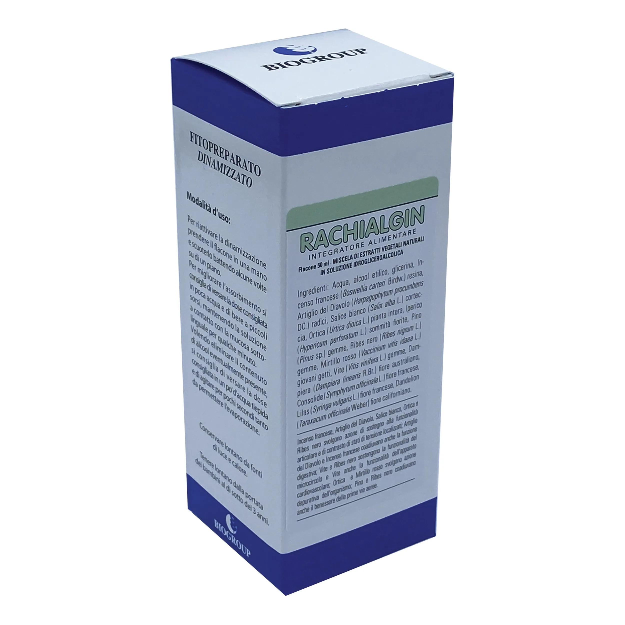 Rachialgin Soluzione Idroalcolica Benessere Osteo-articolare 50 ml