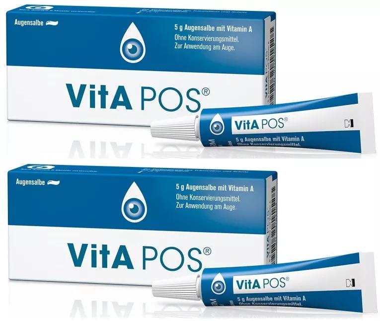 Brill Pharma Vitapos Ophthalmic Ointment 2x5 gr