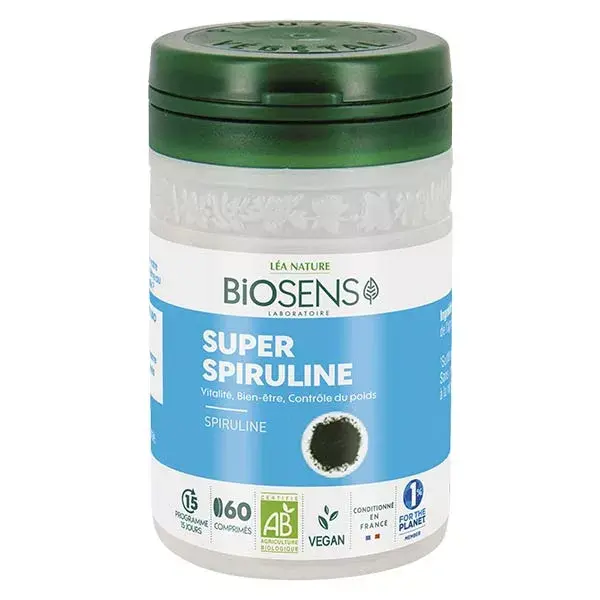 Biosens Super Spiruline Bio 60 comprimés