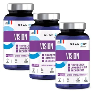 Programma di 3 mesi per integratori alimentari per gli occhi Granions Vision