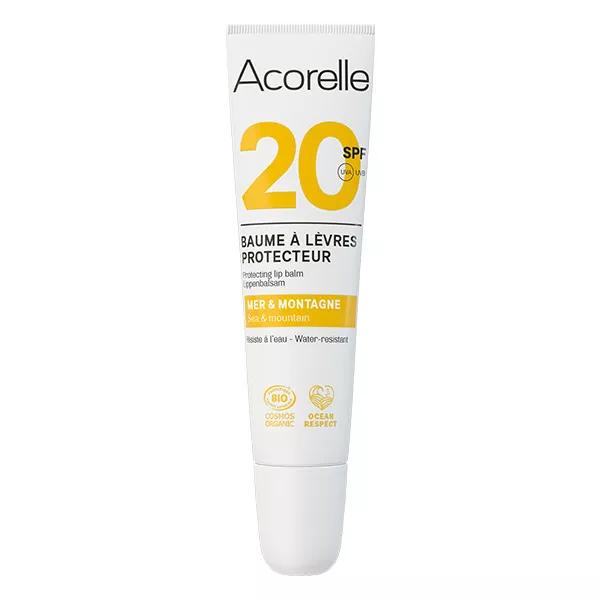 Acorelle Nature Bálsamo Labial Protector Solar Spf20 Bio 10ml