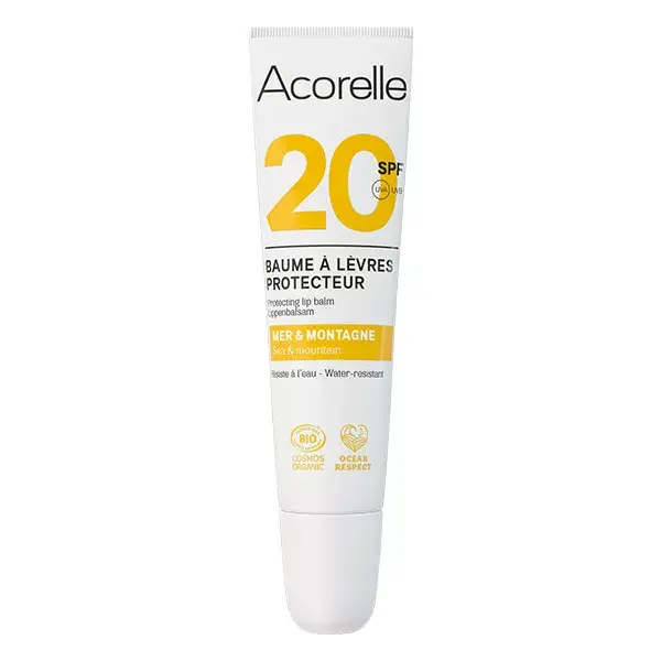 Acorelle Nature Sun Balsamo Labbra Protecteur Spf20 Bio 10ml