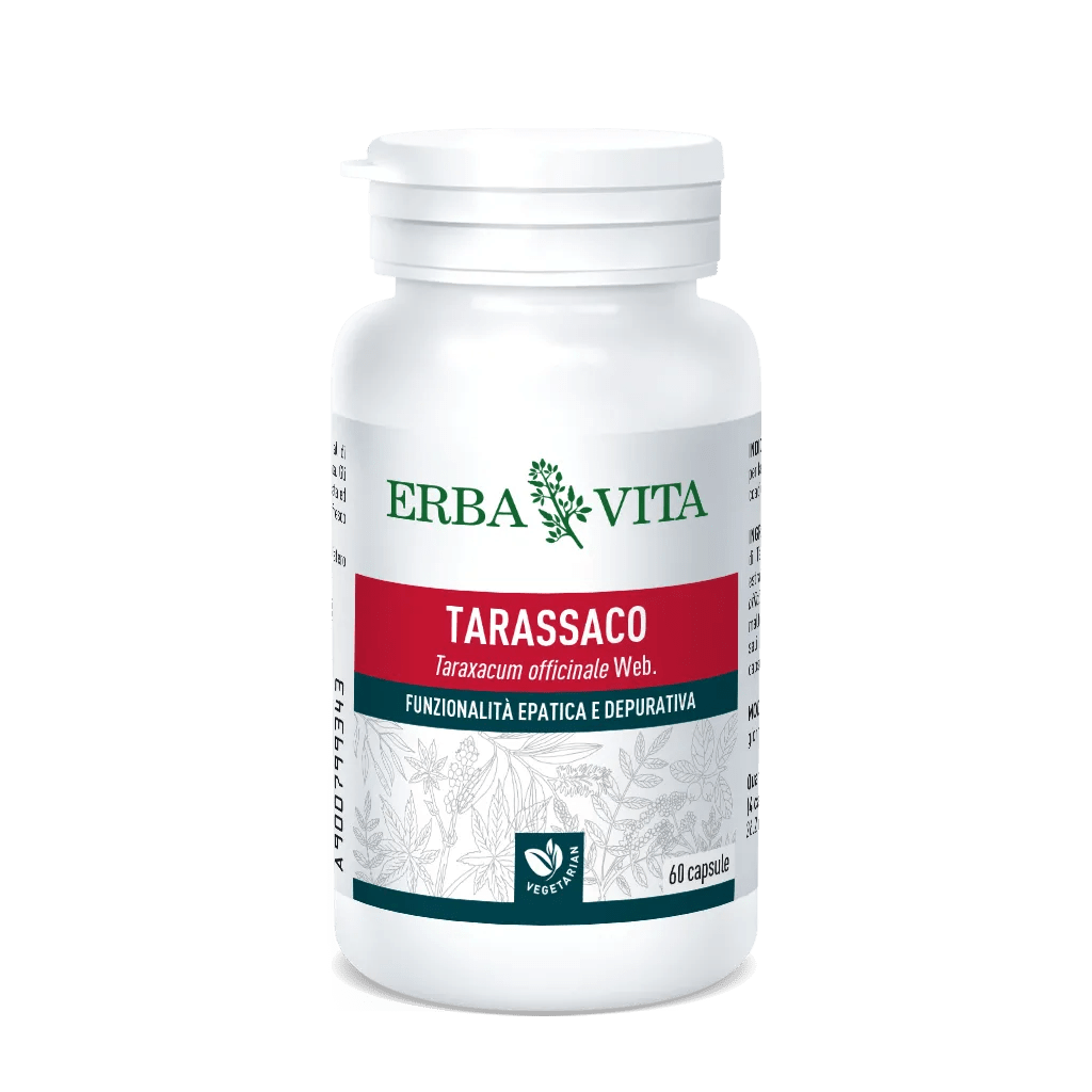 Erba Vita Tarasacco Integratore Depurativo 60 Capsule