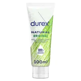 Durex Gel Lubrifiant 100% d'origine Naturelle - Formule Originale - 100ml