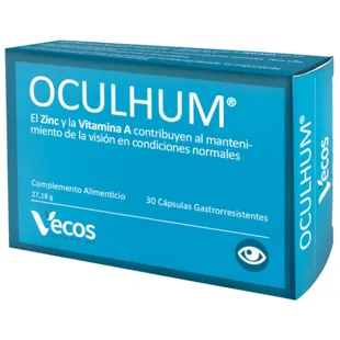Vecos Nucoceutical Oculhum Vision 30 Capsules