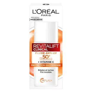 L’Oréal Paris Revitalift Clinical Fluide Anti-UV Vitamina C SPF50+ 50ml