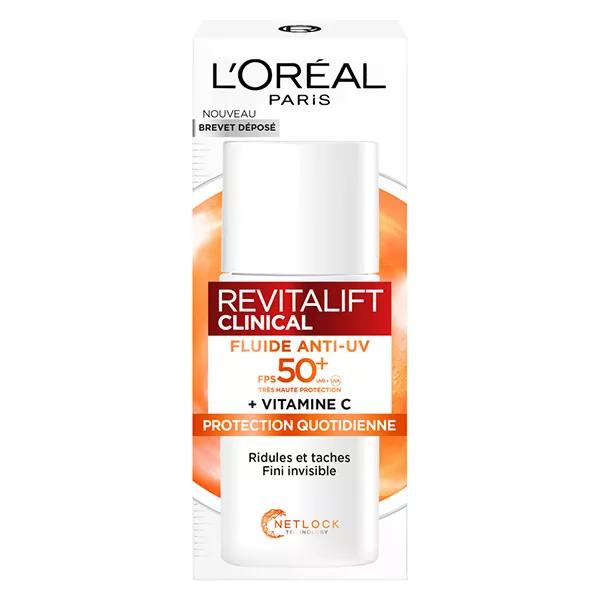 L'Oréal Paris Revitalift Fluido Clínico Anti-UV Vitamina C SPF50+ 50ml