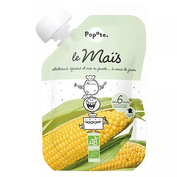 Popote Verdure Purea di Mais +6m Bio 120g