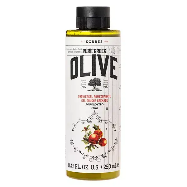 Korres Olive Shower Gel Olive & Pomegranate 250ml