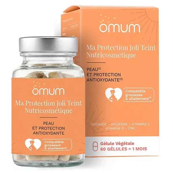 Omum Nutricosmétique Ma Protection Joli Teint 60 gélules