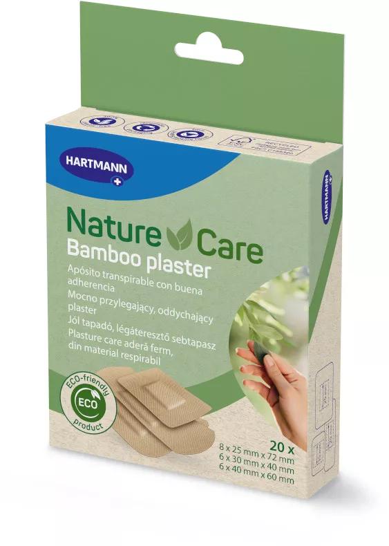 Assortimento di medicazioni in bambù Nature&Care 20 unità