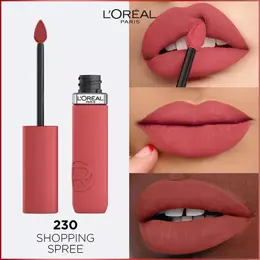 L'Oréal Paris Infaillible Matte Resistance Rouge à Lèvres Mat N°230 Shopping Spree 5ml